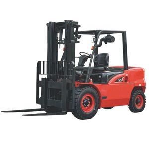 China Brand New 5.5 7.5 12 Ton Counterbalance Stone Diesel Forklift Truck for High Quality Materials Handing Equipment Sale