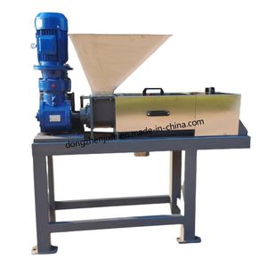 Dzjx Continuous Extrusion Dehydrator Spent Grain Dewater Stainless Screw Press Juice Dehydrator