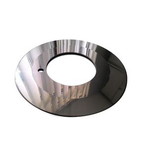 Factory Carbide Tct V Cut Circular Knife Cutting Blade Industrial Slitting Circular Blade for Paper Processing