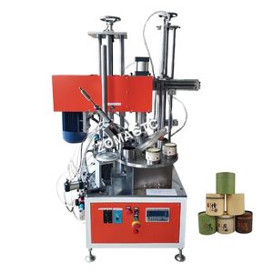 Multifunctional Paper Drum Edge Curling Machine Semi-Automatic Paper Tube Core Curling Gluing Machine
