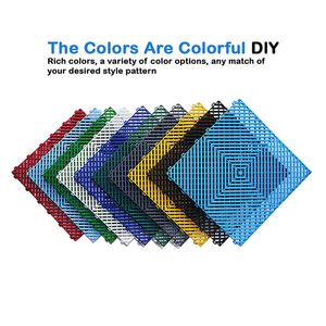 PP Decorative Waterproof Garage Floor Tiles