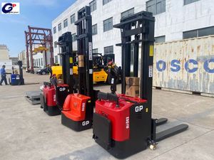 Gp 1t Electric Stacker (economy) Lifting Height 2000-3500mm with Double Stage Mast