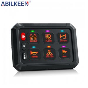 8 Gang 24V Panel Switch Waterproof Control Panel Switch