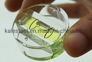 Round Spirit Level Vial
