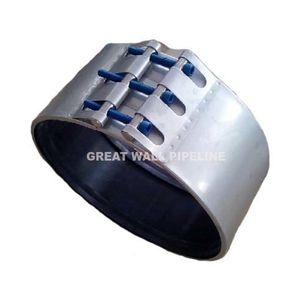 Multi-Function Double-Section Stainless Steel Pipe Coupling DN250