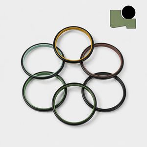 Low Friction Double Lip Gsz2 Hydraulic Wiper Seal Ring for Excavator Cylinders