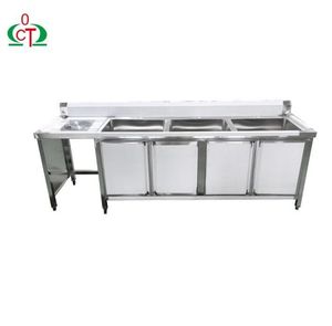 Restaurant Sinks Cabinet Commercial Kitchen Industrial Stainless Steel Sink