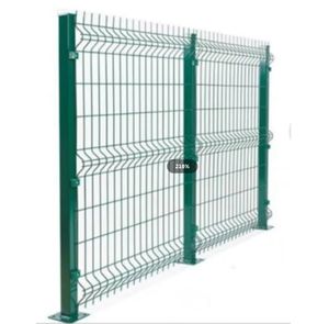 Outdoor 3D Curved Guard Fencing Powder Coated Wire Mesh