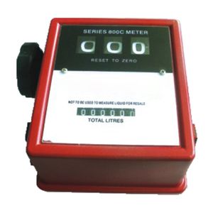 3 Digits Diesel Fuel Oil Flow Counter Meter