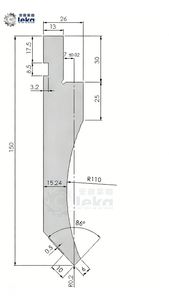 Premium Quality Customizable Upper Die Forging Mould Tooling Industrial Punch Press Brake Molds