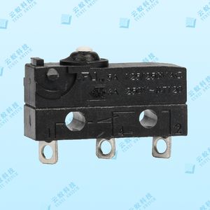 High-Quality Waterproof 3-Pin Lever Microswitch with Dual Screw Holes