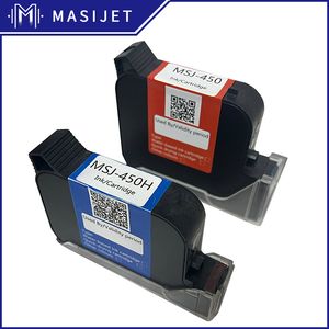 12 7mm 25 4mm Solvent Remanufactured Black Inkjet Plotter Ink Cartridge for for Tij 2 5