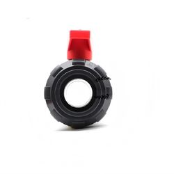 Durable Water Use PVC Double-Pipe Ball Valve for Efficient Flow