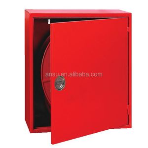 19mm25mm Manual Swing Fire Hose Reel with Fire Fighting Cabinet