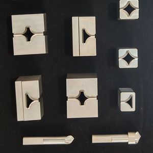 OEM Machine Knife for Cutting Meat Industrial Blades Label Cutter Star Punch Knives Packaging Blade