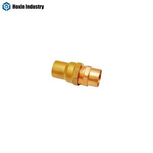 Custom Hardware Precision CNC Hydraulic Quick Connect Hose Copper Stainless Steel Sanitary Ware Bathroom Grooved Pneum Industrial Brass Insert Tube Pipe Fitting