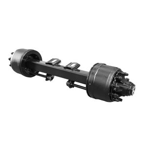 Heavy-Duty Hydraulic Steering Trailer Axle for 3 Axles