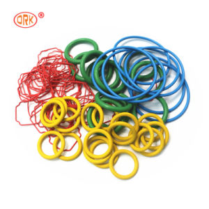 Custom FDA RoHS Certification Colorful Rubber Parts Seal O Ring for Machine