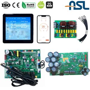 Professional 12kw Three Phase DC Inverter Dehumidifier Control PCBA with Wired Thermostat