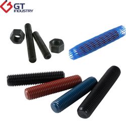 ASTM A193 B7 B7m B16 A320 L7 L7m A194 2h 2hm Grade 7 7m Heavy Hex Nut Black Oxide Galvanized HDG PTFE Stud Bolt