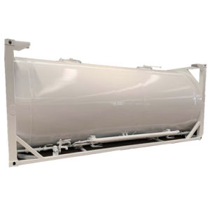 China Factory 20FT Powder Transport Bulk Cement ISO Tank Container