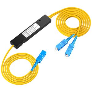Telecom Grade Sc FC Fiber Optic Splitter 1X2 1X4 1X8 1X16 PLC Optical Coupler Low Insertion Loss