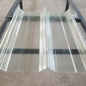 Lightweight and High-Strength FRP Solar Panel Roof Tile Skylight Transparent Roofing Sheet for Greenhouse Building Material