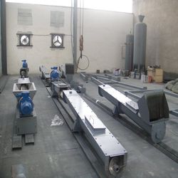 China Fire Resistant Chemical Industry Screw System Auger Conveyor