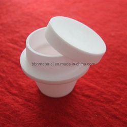 High Temperature Resistance Alumina Ceramic Combustion Corundum Melting Crucible with Good Quality