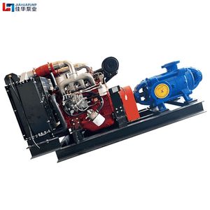 296m Lift Horizontal Centrifugal Multistage Fire Fighting Water Pump