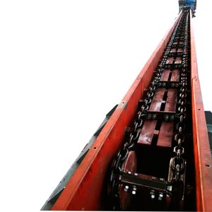 China Professional Factory Industrial Commercial Conveyor High Effectively Stainless Steel Scraper Conveyor