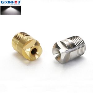Bb 1/4 120 Degree 304 Stainless Steel Brass Wide Angle Full Cone Spray Nozzle