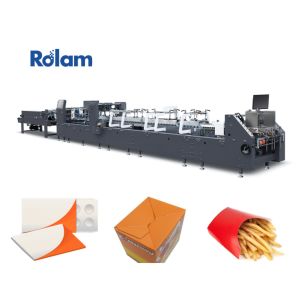 Biscuit Box Making Machine Folder Gluer Machine
