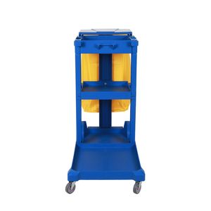 Plastic Cleaning Trolley Janitor Cart Janitor Cart