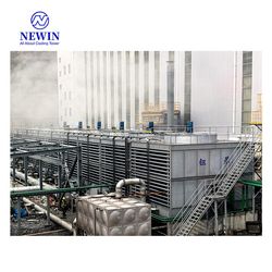 Newin Reliable Cross Flow Closed Cooling Tower Design for Optimal Heat Exchange