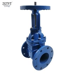DIN3202 F4 F5 Ggg40/50 Ductile Cast Iron Non-Rising Stem OS&Y Resilient Seated Wedge Flange Gate Valve