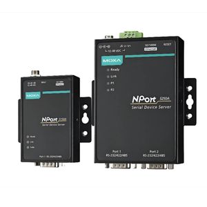 10/100m Ethernet Nport 5230A Nport 5230 Nport 5230A-T Series 2-Port RS-232/422/485 Device Server