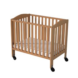 5 Star Hotel Natural Wooden Baby Bed Baby Crib