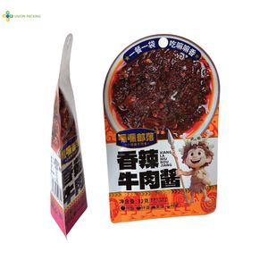 Eye-Catching Die-Cut Shape Stand up Pouch for Retail Display Snacks