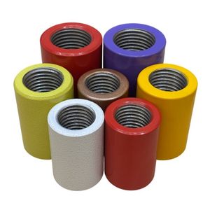 Factory Made-Inchina Price Pure Straightening Thread Rolling Epoxy Resin Carbon Casting Services Fitting Steel Pipe Sheet Metal Fabrication Rebar Coupler Sleeve
