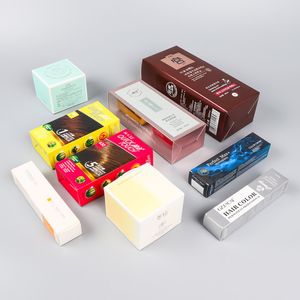 All Kinds of Packaging Color Box Printing Free Design Sampling White Card Box Corrugated Box
