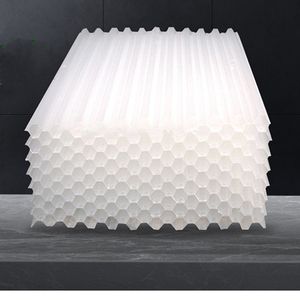 25mm 35mm 50mm 80mm PP Tube Settler PVC Lamella Clarifier Media