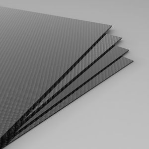 2mm Thick Twil Glossy Carbon Fiber Plate