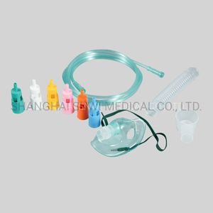 High Quantity Disposable Medical PVC Ventruri Oxygen Mask with Tubing for Single Use