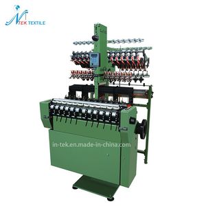 High Speed Shuttleless Weaving Textile Jacquard Narrow Fabric Needle Loom 4 Lines