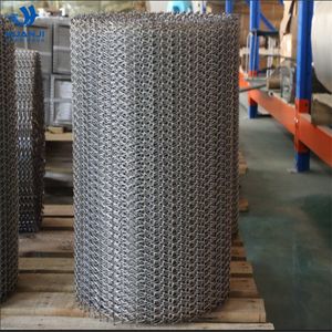 Ss 304 316 Stainless Steel Chain Metal Wire Mesh Conveyor Belt for Oven