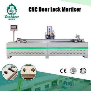 Factory Supply CNC Door Lock Hole Mortising Machine CNC Drilling Machine for Door Keys Locks CNC Door Lock and Hinges