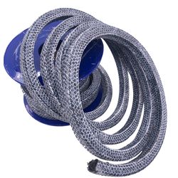 High Quality Pure Flexible Graphite Gland Packing with Carbon Yarn Reinforce