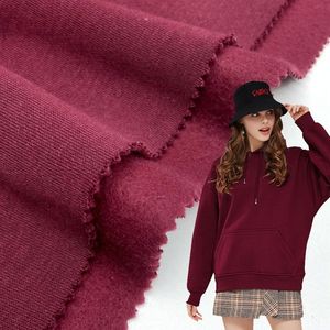 High Quality Custom DTY Polyester Cotton Brushed Knit Tc French Terry Fleece Fabric