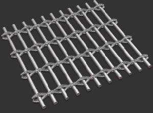 Anping Metal Woven Weave Decorative Wire Mesh
